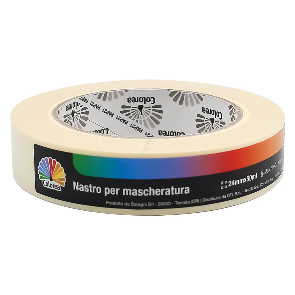 Nastro per Mascheratura x Colorea 72 Pezzi 24 mm 50 mt