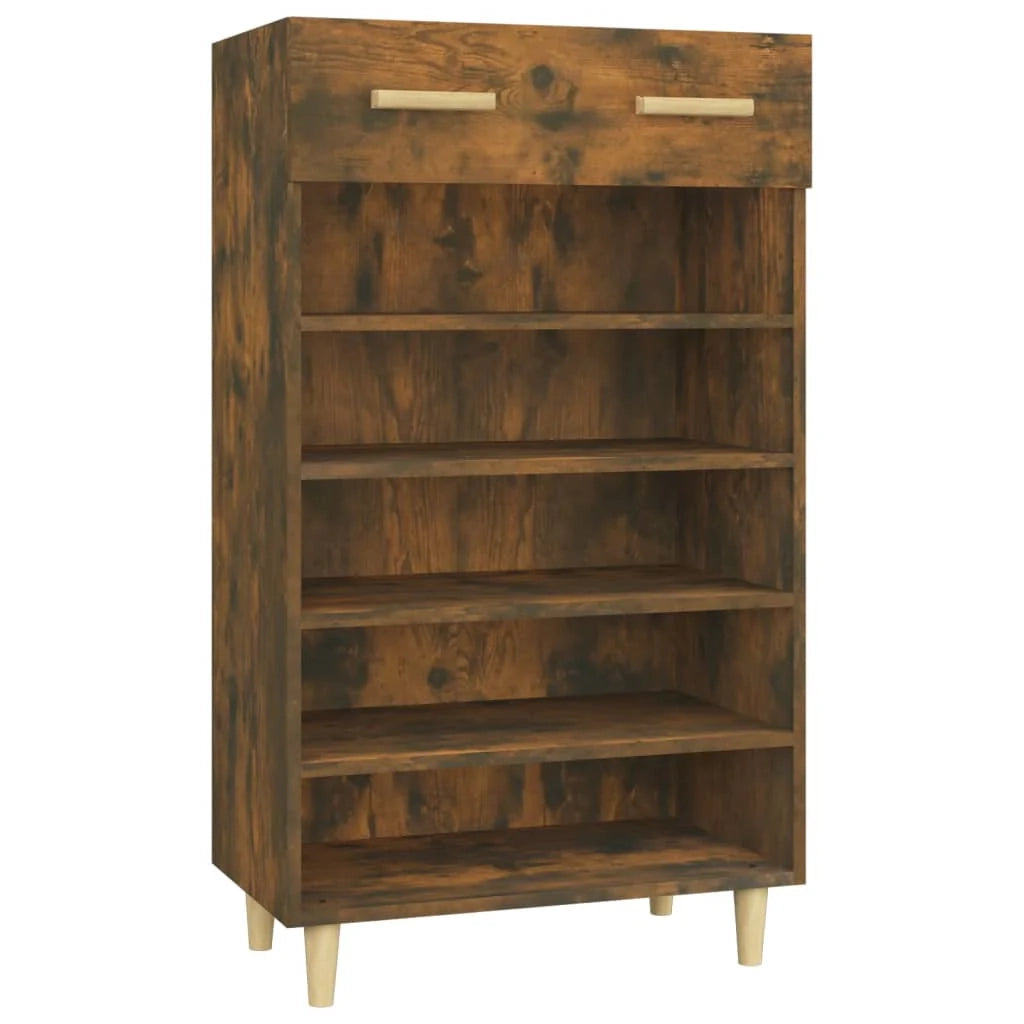 Scarpiera 60 x 35 x 105 cm in legno ingegnerizzato marrone 02_0043404
