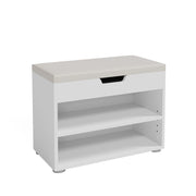 Vicco Panca scarpiera da ingresso Bianco 60 x 45 cm