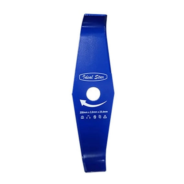 DISCO PER DECESPUGLIATORE 2 DENTI PER ROVI Ø 250x3,0 mm - IDEAL STAR