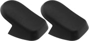 Achterwisserarm di ricambio 2 pezzi - compatibile con Porsche Cayenne 2004-2010 - ABS plastica - nero - alta resistenza - moerkap