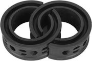 Pompa di sospensione 2 pezzi - Riduzione del rumore - Antivibrazioni - Migliorata stabilità - Materiale in gomma - Dimensioni 14x14x5 cm - Dampened shock absorber