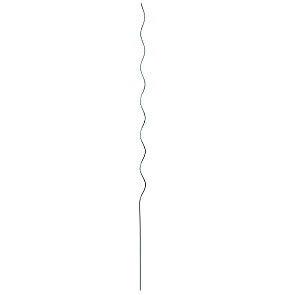 Supporto per Piante a Spirale Verde Metallo 150 cm Robusto