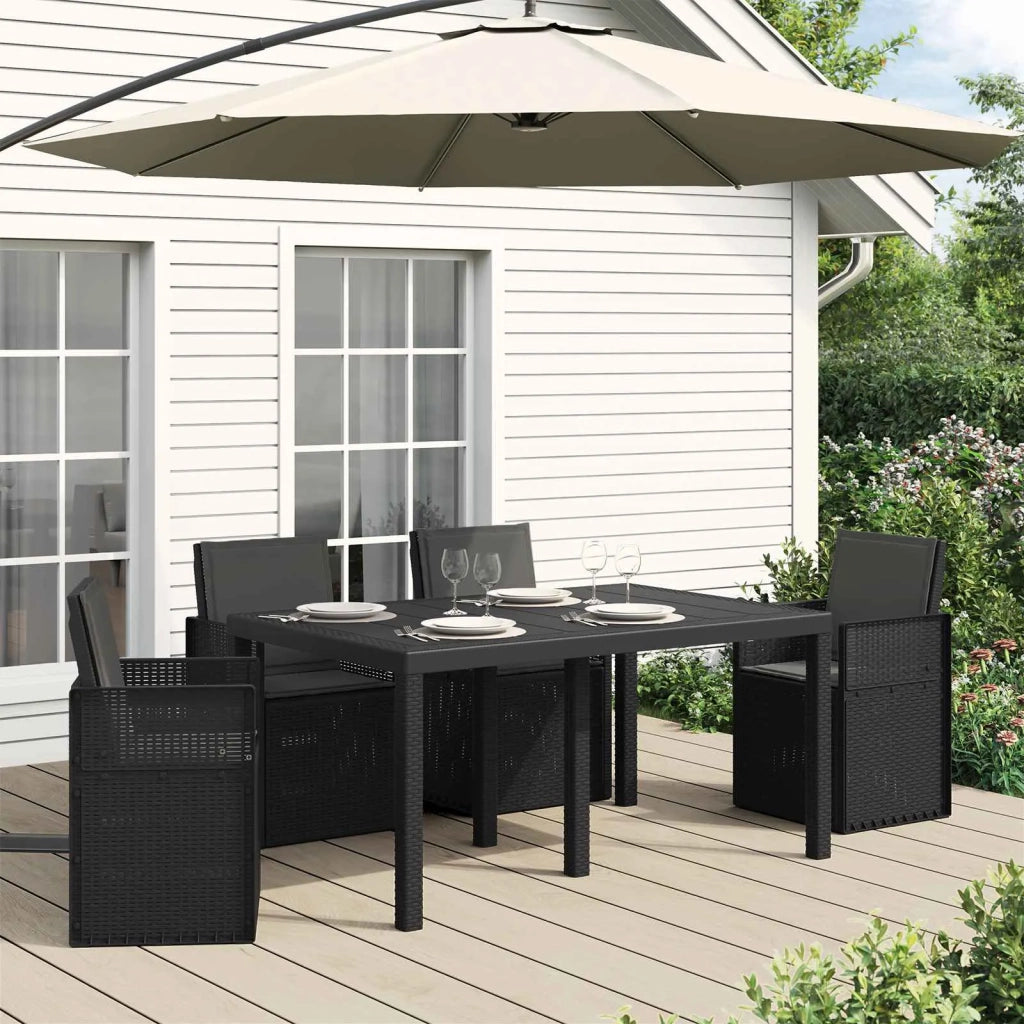 Cuscini per Seduta e Schienale 4 pz | Cuscini per sedie Antracite 47 x 45 x 2 cm