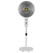 C STUFA A PARABOLA CARBON CRYSTAL C/PIANTANA 900W- 1,0 pz