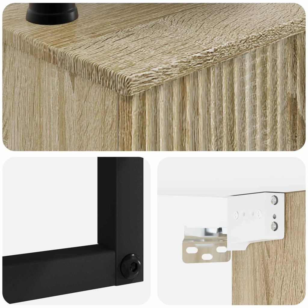 Lavabo da Parete Rovere Sonoma 40 x 41 x 40,5 cm CFW1535537