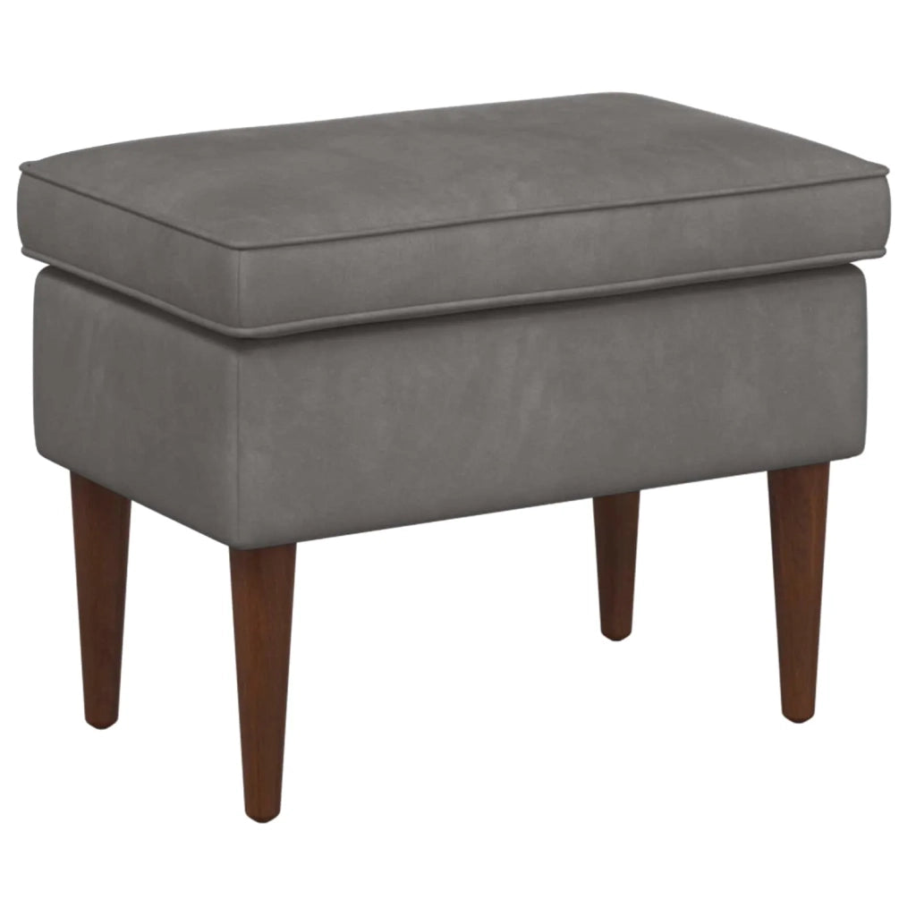 Poltrona con Ottomano 2 pz Grigio Scuro Velluto 3418843