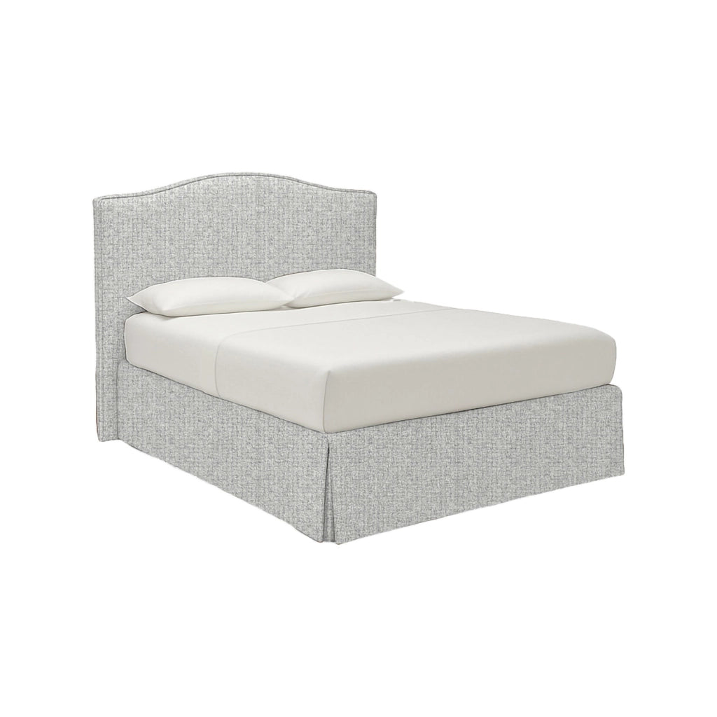 Batley, Letto Singolo Sfoderabile Made in Italy, Grigio Chiaro