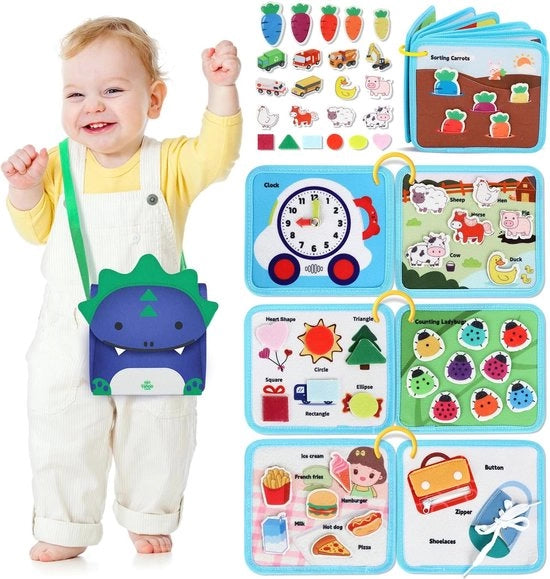 Attività sensoriali per bambini da 1 a 3 anni | Educazione fine motoria con giochi di movimento | Regali di viaggio per bambini