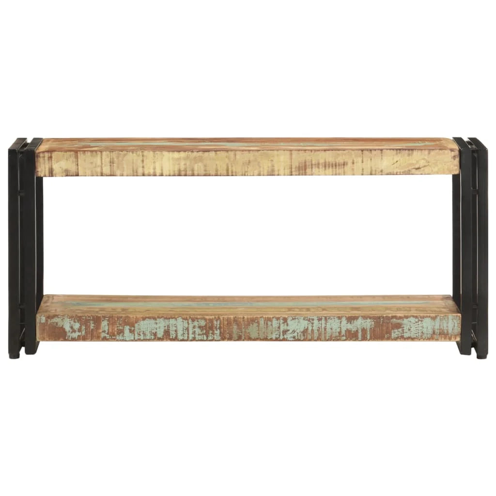 Mobile TV multimediale scaffale TV mobile TV sala da pranzo soggiorno camera da letto 90 x 30 x 40 cm legno massello di recupero marrone 02_0026334