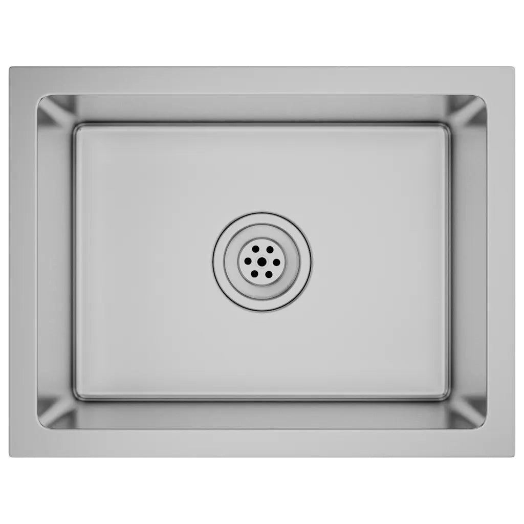 Lavello da Cucina Lavorato a Mano in Acciaio Inox 51506
