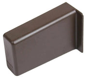 100pz guscio copertura plastica mm 67/43 marrone sx cod:ferx.93371