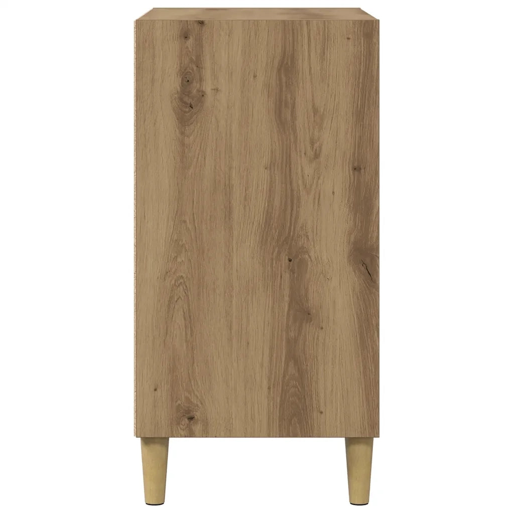 Credenza | Madia | Buffet da pranzo | Armadio da pranzo Rovere Artigianale 57x35x75 cm in Truciolato