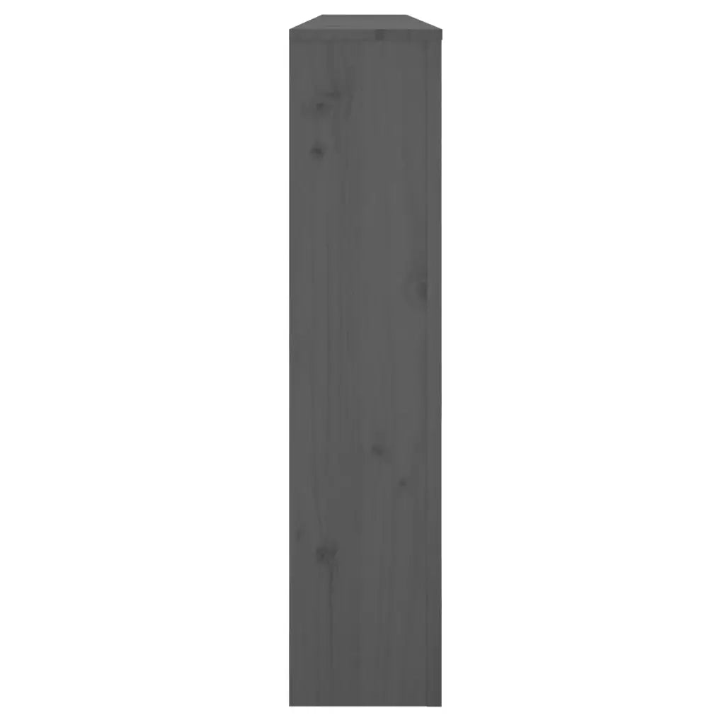 Copertura Termosifone Grigia 169x19x84 cm Legno Massello Pino 822583