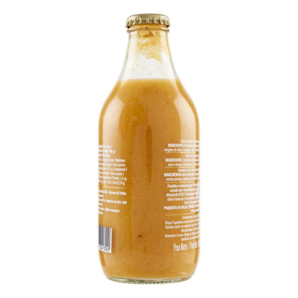Agromonte salsa pronta di ciliegino giallo 6 bottiglie da 330 grammi