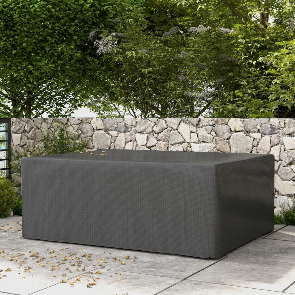 Copertura da esterno per divano da giardino ¨C zephmum ¨C 235x190x90 cm grigio