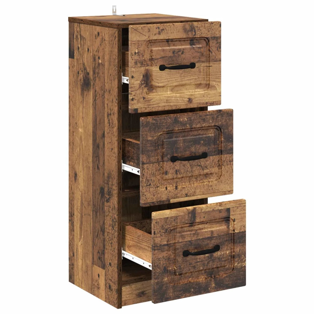 Mobile con Cassetti Legno antico 33 x 34,5 x 87 cm 895773