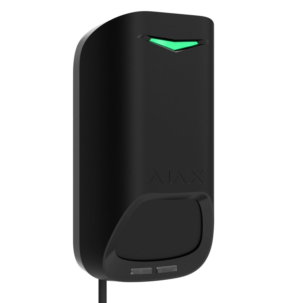 Ajax Rilevatore Movimento Microonde Superior Plus Fibra Nero