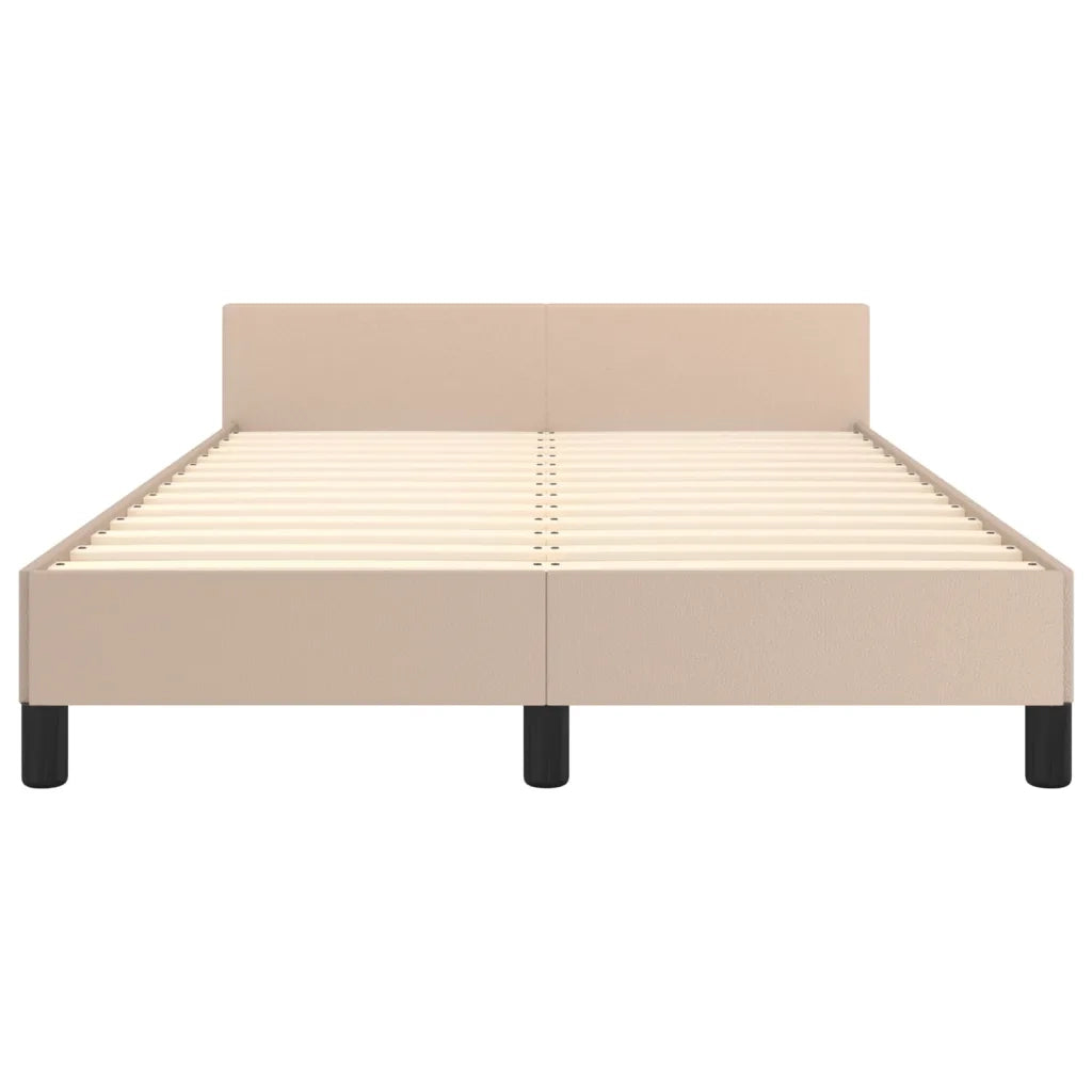 Giroletto senza Materasso-Struttura Letto Cappuccino 120x190 cm in Similpelle 257512