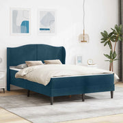 Struttura del letto con testiera Blu 140 x 200 cm Velluto 3415213