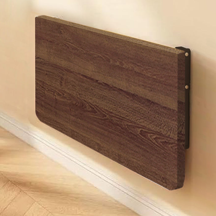 Tavolo Pieghevole a Muro Tavolino Scrivania da parete Noce Salvaspazio 60x40cm