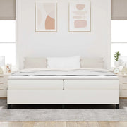 Letto a molle Crema 200 x 200 cm Tessuto in Cords 42006989