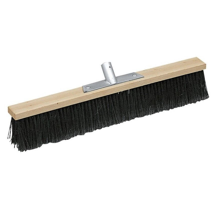 Verdelook 39-80 Scopa Industriale in PVC per Corsie e Interni 80 cm Setole Rigide Attacco a Spinta Senza Manico