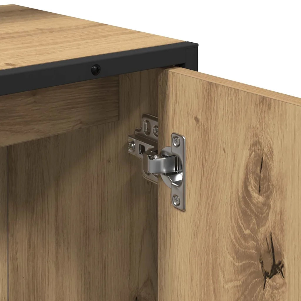 Set di mobili per il bagno 2 pcs Marrone Legno multistrato 3334328
