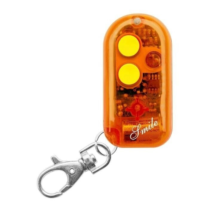 RADIOCOMANDO CODICE FISSO CON 2 TASTI NOLOGO SMILE-C AUTOMAZIONE AUTOMATISMI