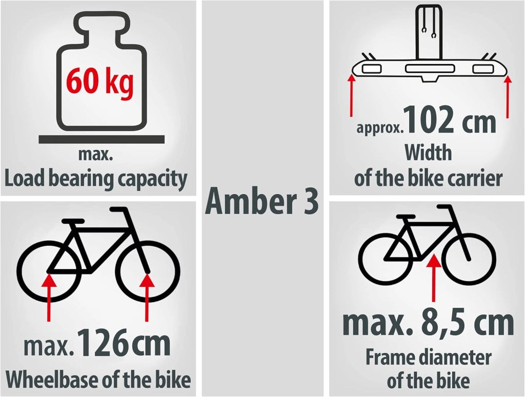 11555 Bicicletta Porta Ambra III