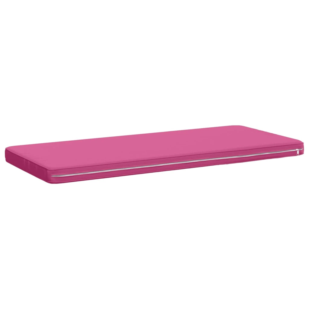 Cuscini per Panchina a 2 Pezzi VUGHT 2 pz 100% Poliestere Rosa 951913