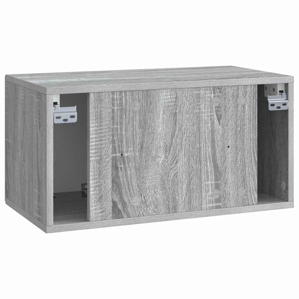 Mobile Porta TV da Muro Grigio Sonoma 59,5 x 31 x 30 cm 899391
