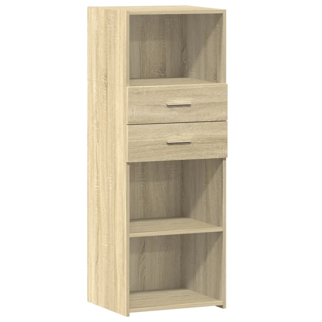 Credenza | Madia | Buffet da pranzo | Armadio da pranzo Rovere Sonoma 45x42,5x124 cm in Legno Multistrato