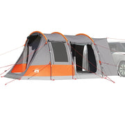 Tenda da Campeggio 2 Persone Grigio e Arancione Impermeabile 4009511