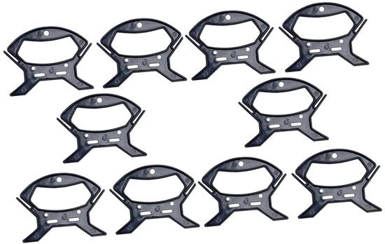 Organizzatore di cavi avvolgibili - Dispositivo per organizzare cavi - Progettazione moderna - Nero - Avvolgicavo per cavi - Adatto per diversi tipi di cavi - Formato compattibile