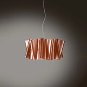Lampadario Moderno Folio Polilux ® Rame E Metallo Cromo 3 Luci E27