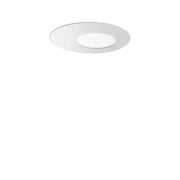 Plafoniera Contemporanea Iride Metallo Bianco Led Integrato 17W 3000K Ip20
