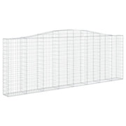 Cesto Gabbione ad Arco 400x30x140/160 cm Ferro Zincato