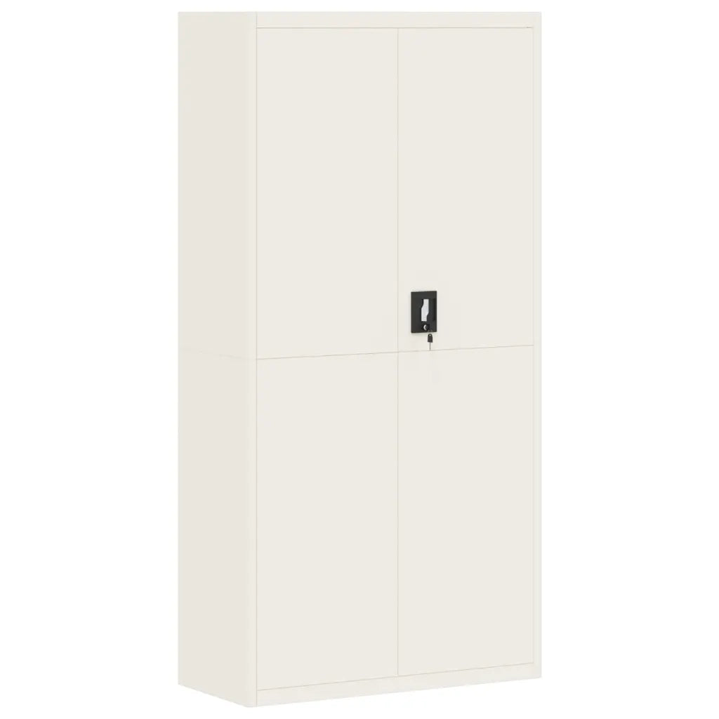 Armadio Classificatore Bianco 90x40x220 cm in Acciaio 3188314