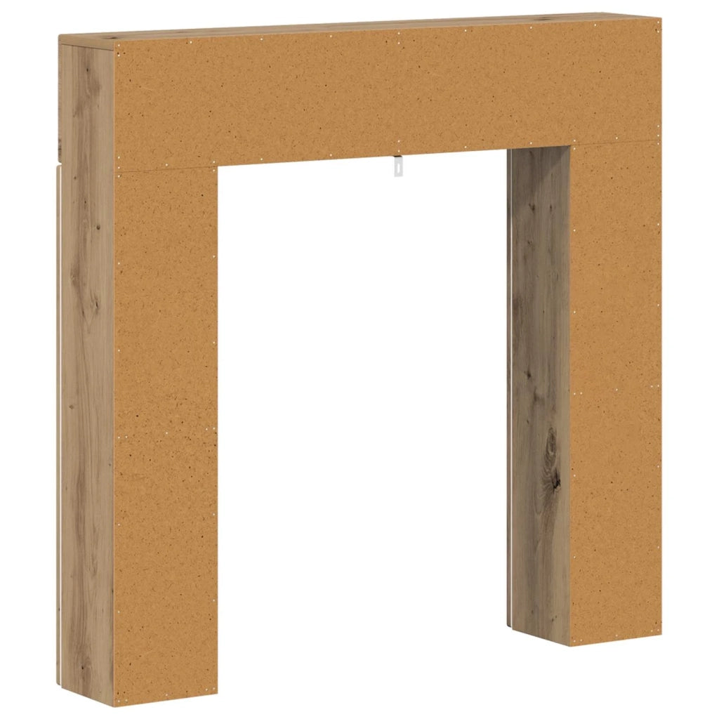 Cornice per camino Rovere Artigianale 102 x 18 x 100,5 cm 8006614