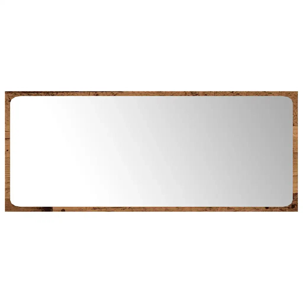 vidaXL Set Mobili da Bagno 5 pz Legno Antico in Legno Multistrato