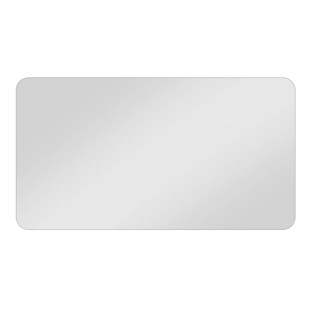 Specchio da bagno 60x100 cm senza cornice argento, orizzontale o verticale