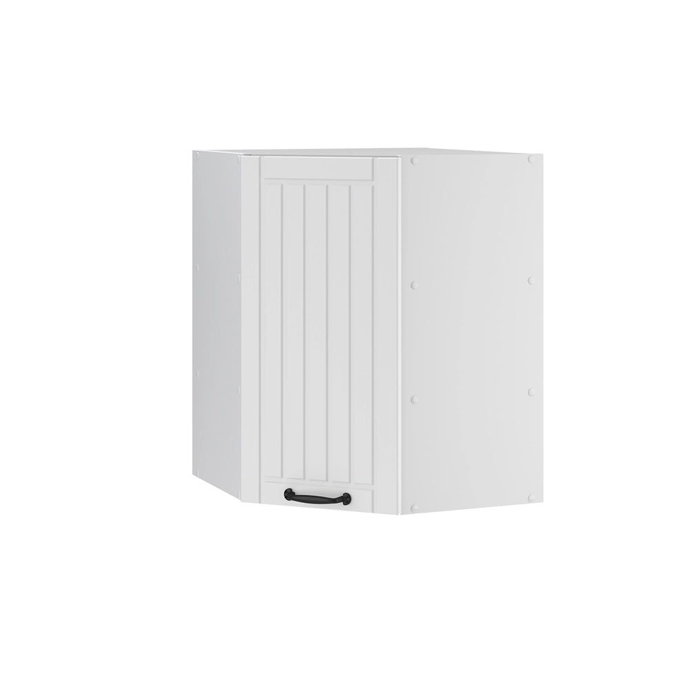 Vicco Mobile angolare da cucina Bianco casa di campagna 57 cm