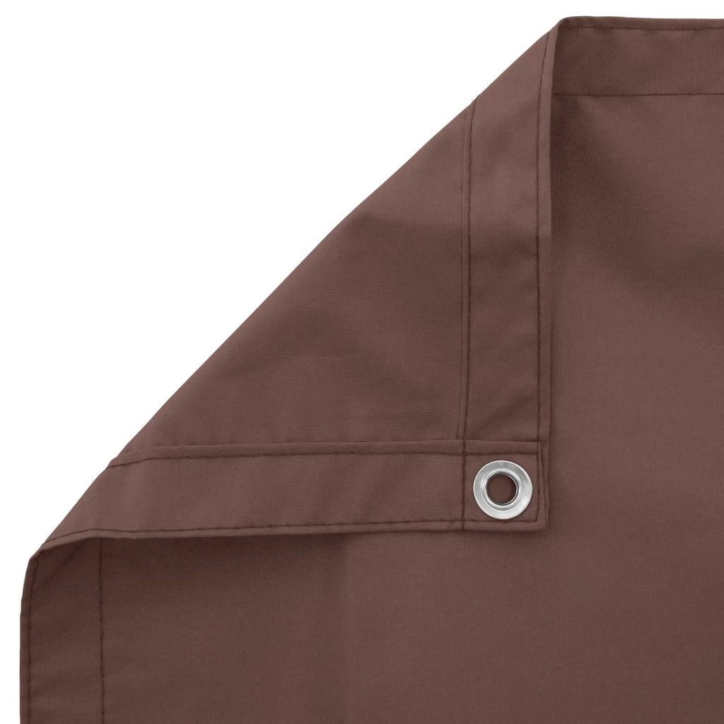 Schermo da balcone Marrone 100 x 700 cm Tessuto Oxford