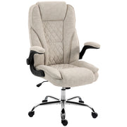 Sedia da ufficio ergonomica ¨C Xylo ¨C altezza regolabile, braccioli ribaltabili, beige