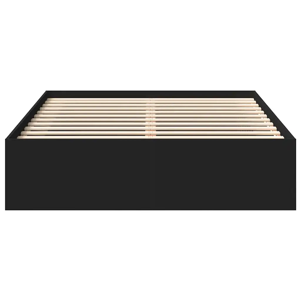 Giroletto-Struttura Letto in Nero 120x200 cm