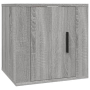 Mobile TV multimediale scaffale TV credenza mobile TV sala da pranzo soggiorno camera da letto a parete Sonoma 40 x 34,5 x 40 cm grigio 02_0028180