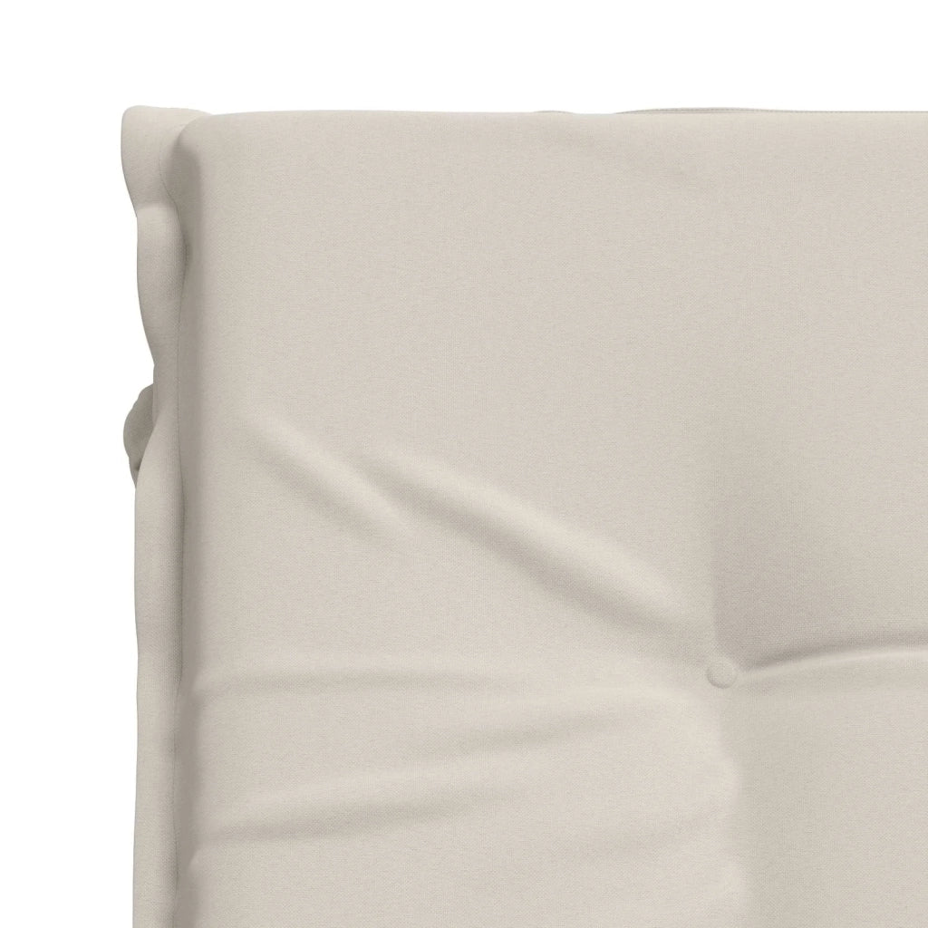 Cuscino per Lettino GEMERT 100% Poliestere Bianco 947459