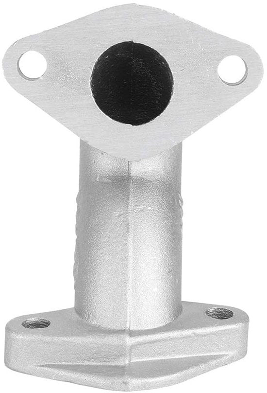 Manicarda Intake Adattore di Alta Qualità in Acciaio - Tubo di Ingresso - Adatto per Kazuma 50cc/70cc/90cc/110cc/125cc - Duraturo - Facile da Montare - Diametro 19mm - Ingresso Adattore