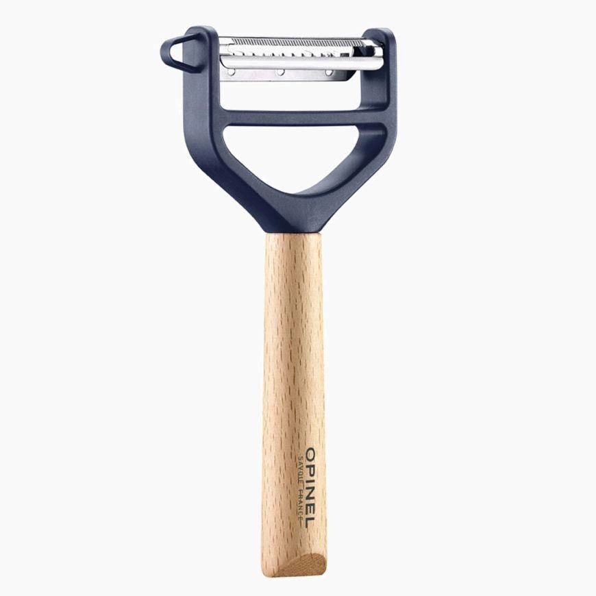 Opinel T-Duo Frutta e ortaggi Sbucciatore a Y Blu